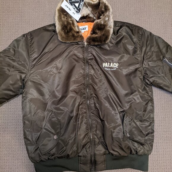 Palace Peace Amore Bomber Jacket - Picture 2 of 10